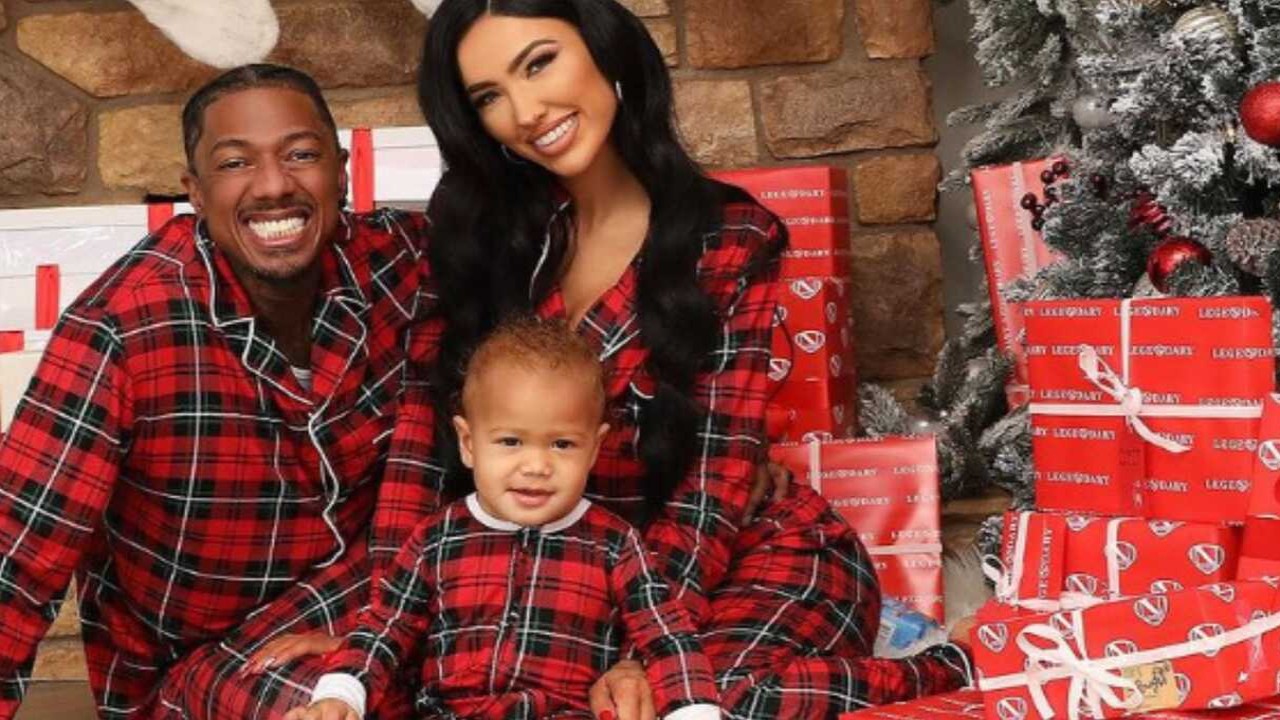 How did Nick Cannon celebrate Christmas with his dozen children