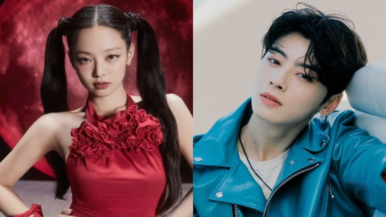 BLACKPINK s Jennie and ASTRO S Cha Eun Woo top idol brand