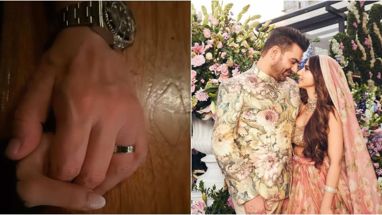 New bride Sshura Khan holds husband Arbaaz Khan’s hand in fresh PIC; fans are all hearts