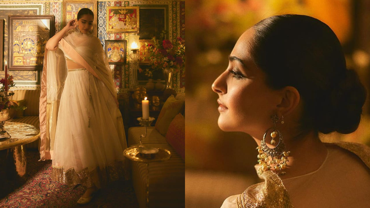 Sonam Kapoor serves 'powerhouse woman' vibes in regal lehenga choli set ...