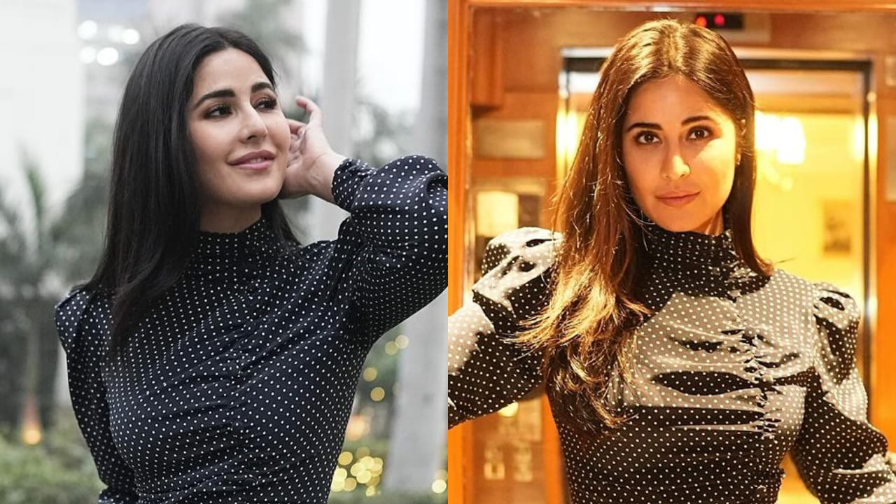 Katrina Kaif shows how you should dress for cold weather in a polka-dotted  outfit