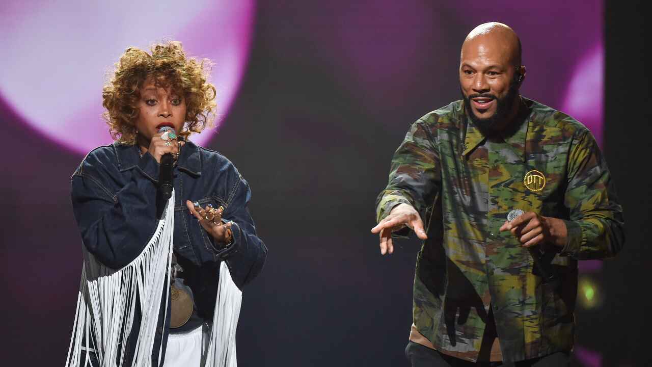 Erykah Badu and Common (Getty Images)