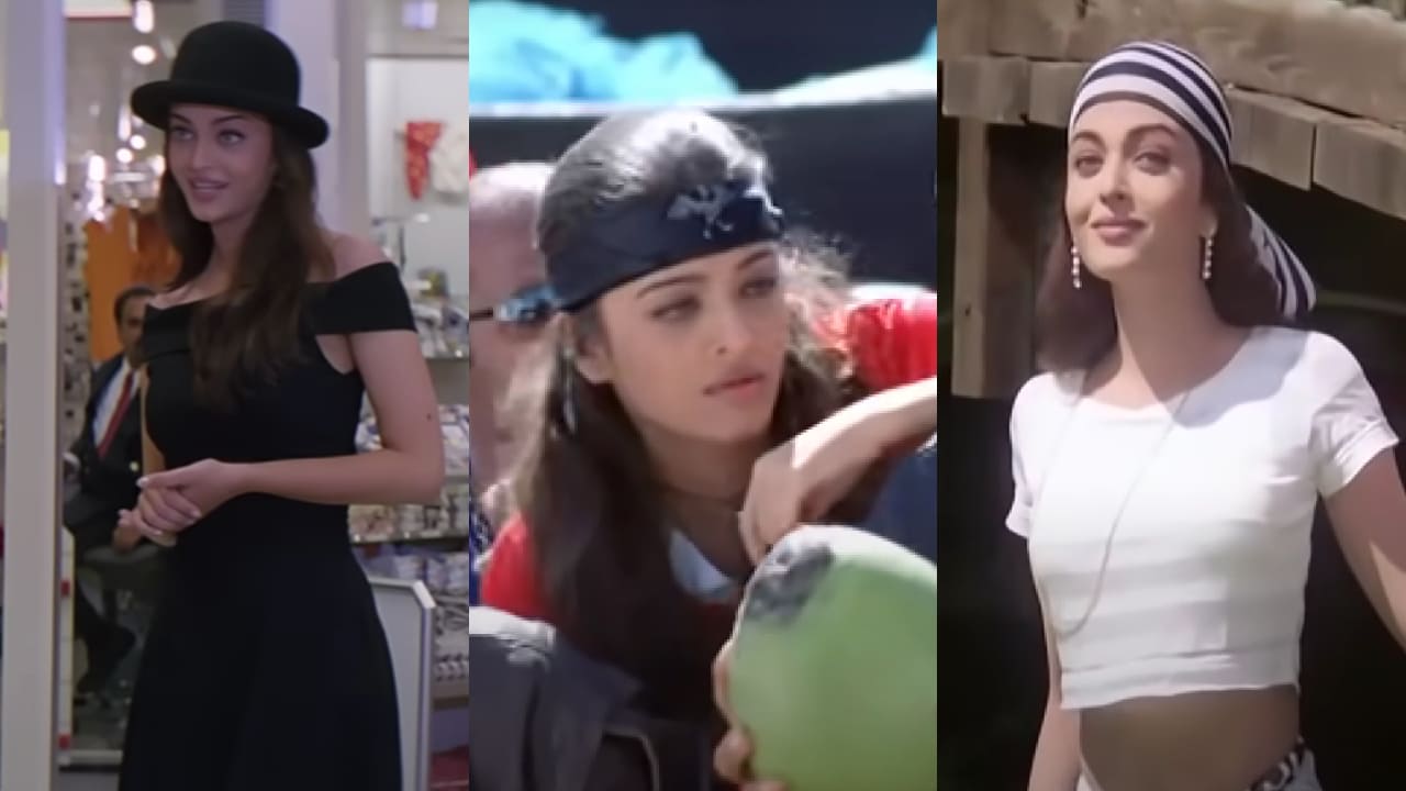 Aishwarya Rai Bachchan in head accessories