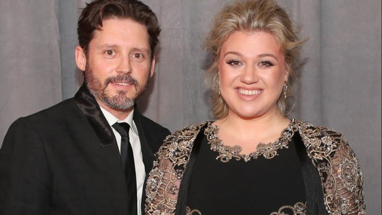 Kelly Clarkson and Brandon Blackstock (Getty Images)