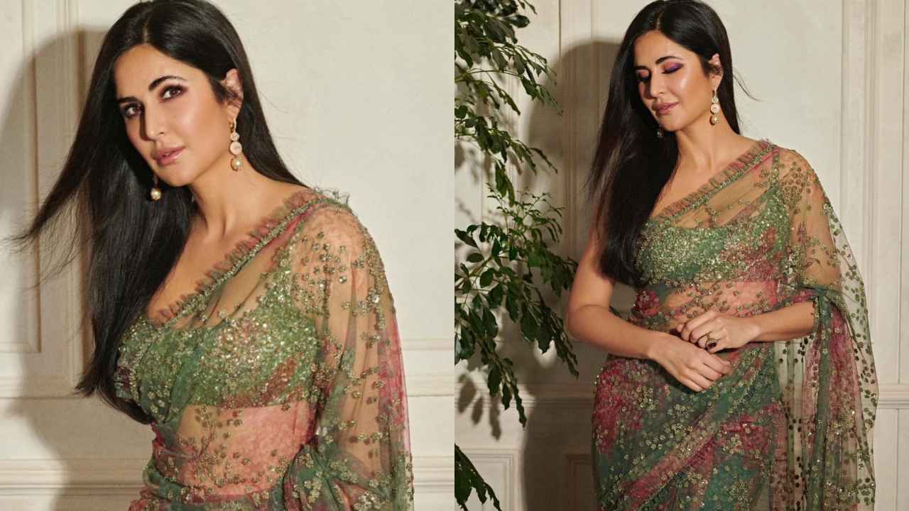 Anushka Sharma Green Gold Chanderi Handwoven Saree - Etsy Denmark