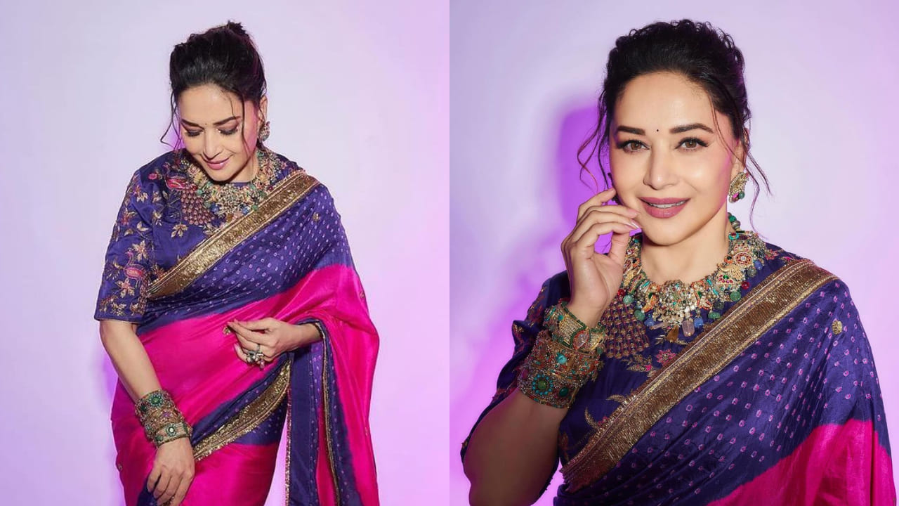 Rashami Desai In A Purple Kurti And Surbhi Chandna In A Purple Saree -  Boldsky.com