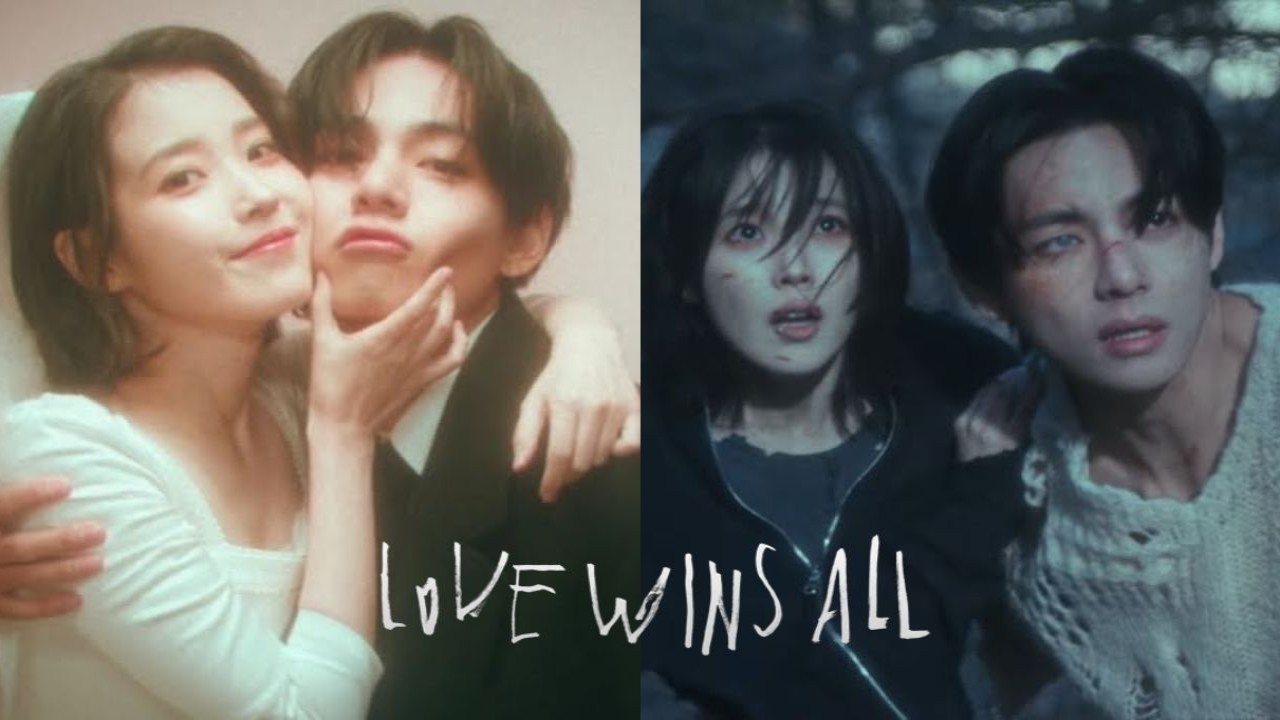 Love Wins All MV: IU and BTS' V fall in love, face tragedy in a dystopian  world