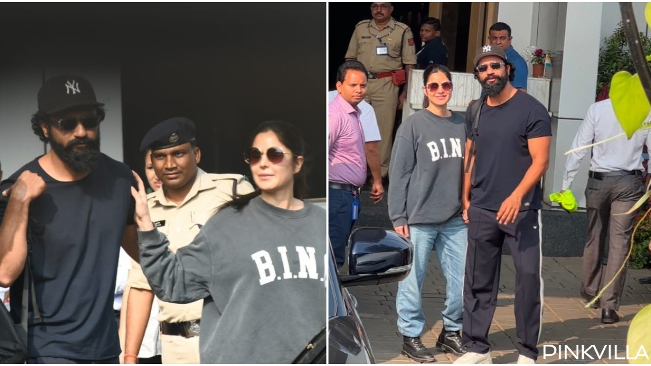 Katrina Kaif and Vicky Kaushal at the airport | 17 July 2023 :  r/BollywoodFashion