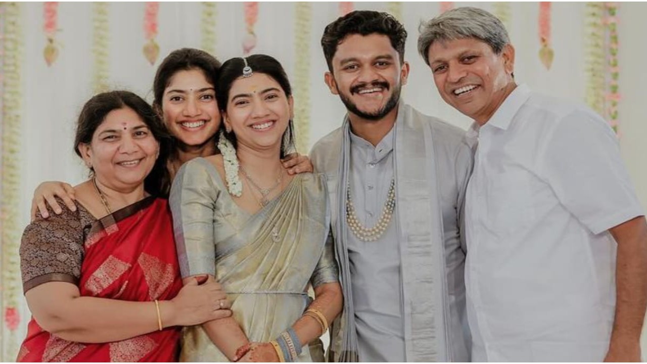 Sai Pallavi's sister Pooja Kannan drops oh-so-adorable family PHOTO from her engagement
