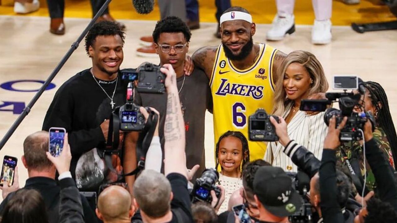 LeBron James' 3 Kids with Savannah James - Everything about Bronny ...