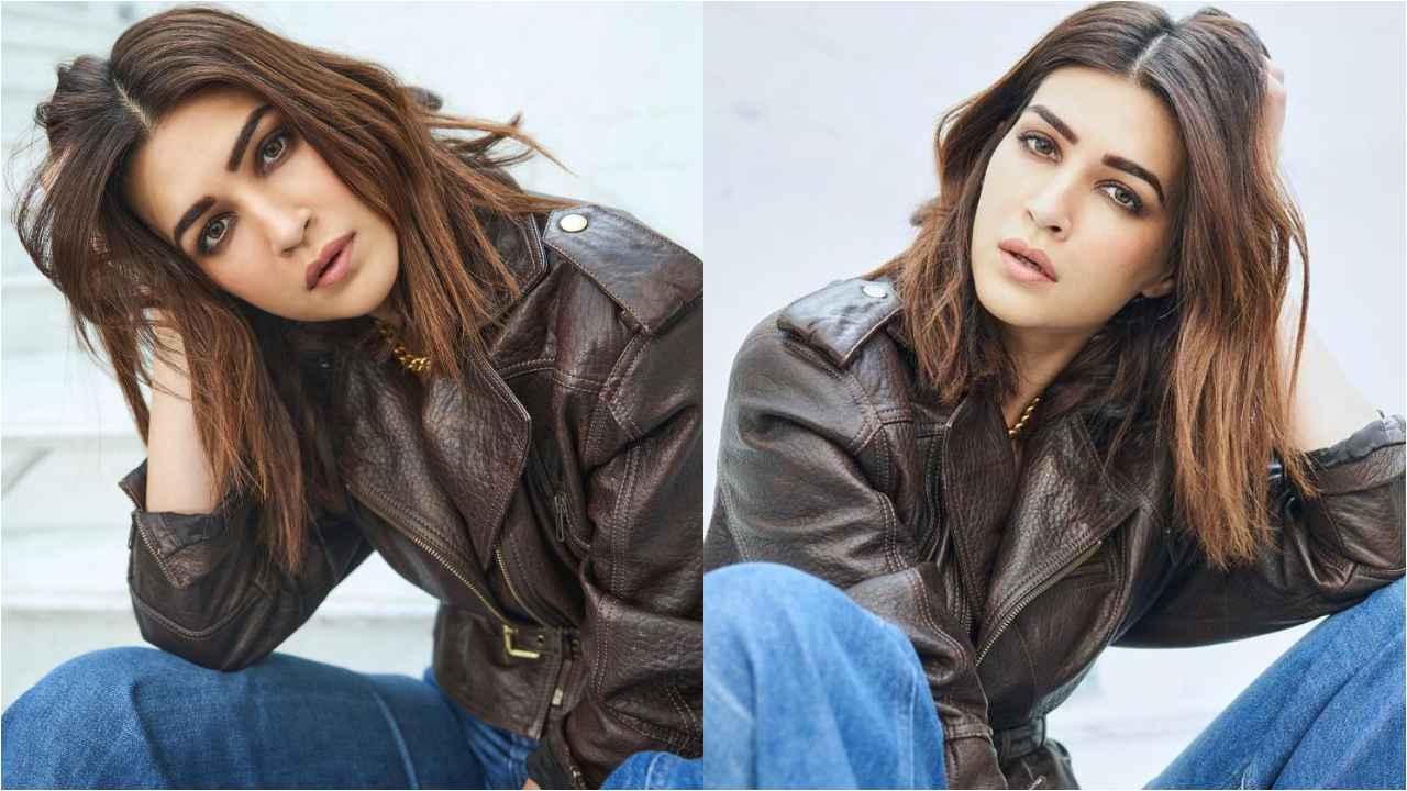 From 70s flared denim jeans to chic checkered trend, Kriti Sanon's