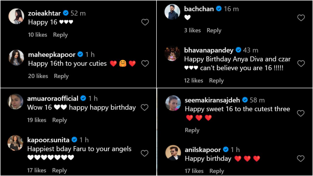 Celeb wishes