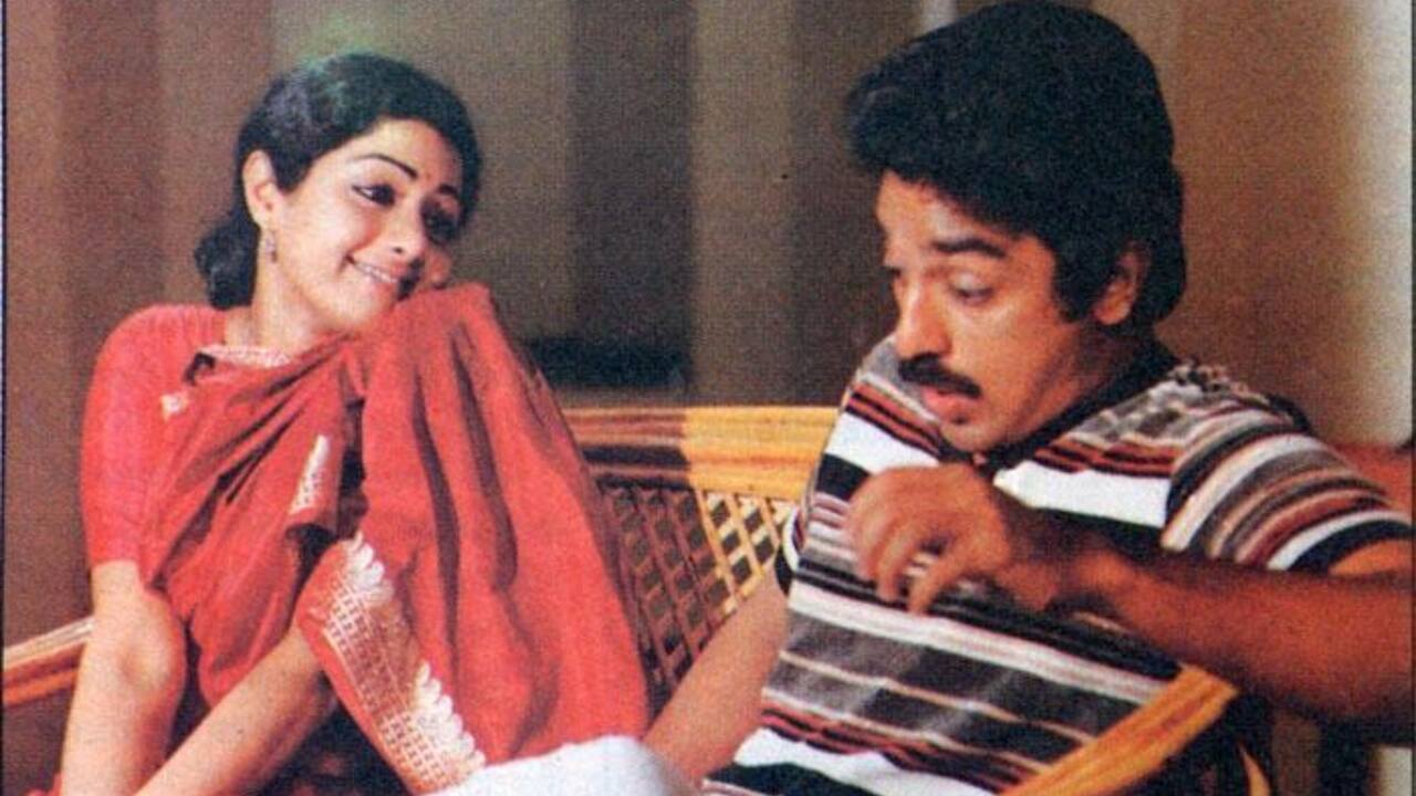 Kamal Haasan and Sridevi