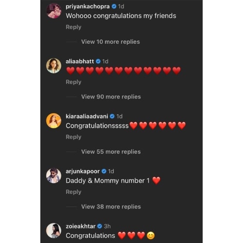 Priyanka Chopra, Alia Bhatt, Kiara Advani and others express happiness as Varun Dhawan-Natasha Dalal announce pregnancy