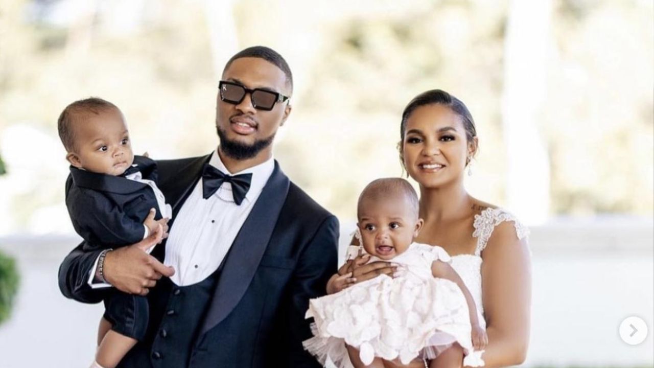 Lillard with his family