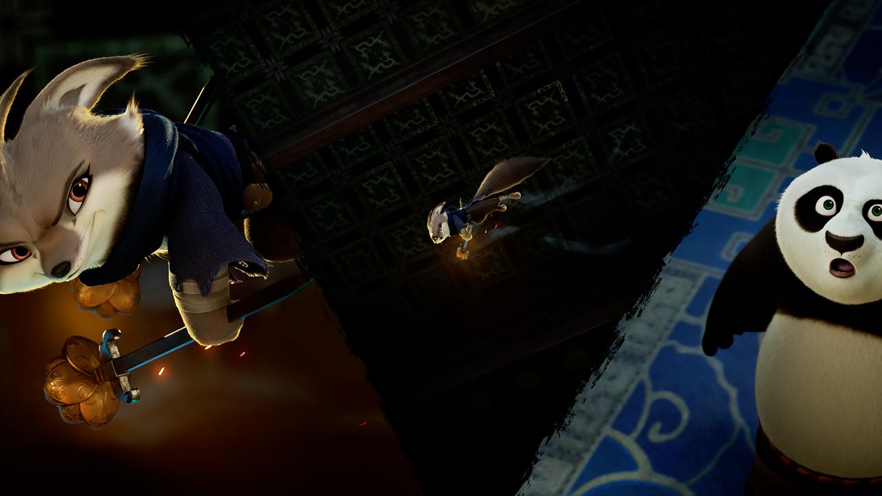 A still from Kung Fu Panda 4 (Warner Bros Discovery) 