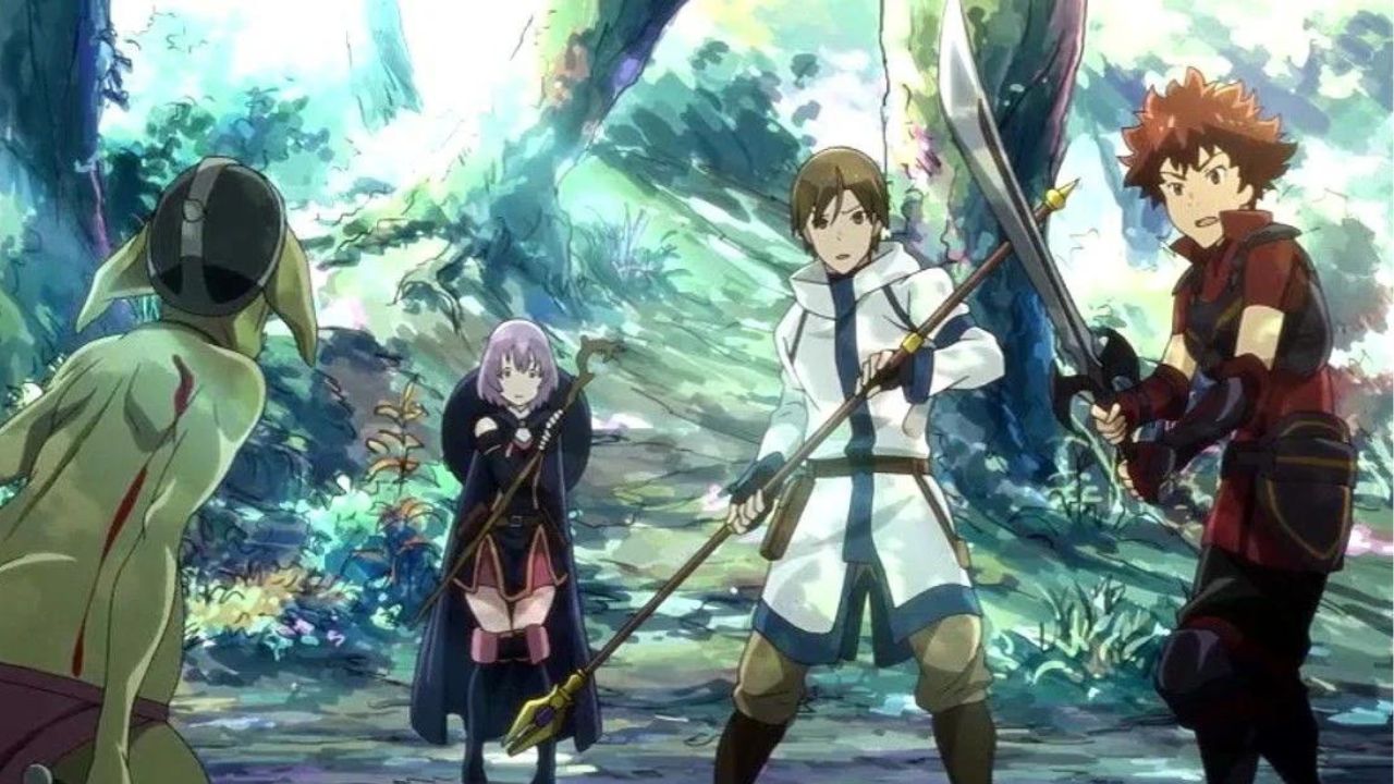 <b>Grimgar</b>, Ashes and Illusions Ao Jyumonji, A-1 Pictures, Crunchyroll.