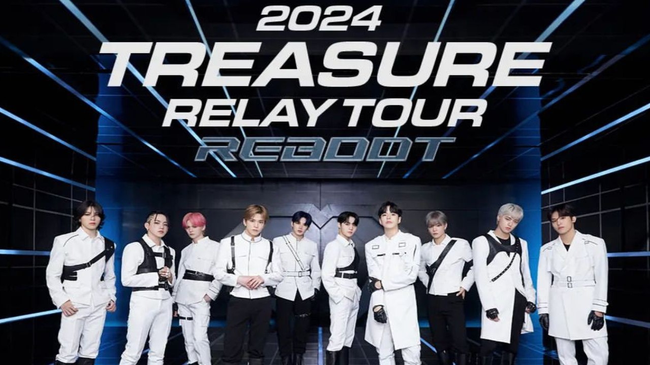 TREASURE unveils plans for 2nd Asia Tour 2024 TREASURE RELAY TOUR