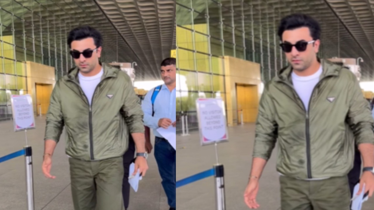 Watch Ranbir Kapoor Spotted At Airport Is He Off To Start Shooting For Nitesh Tiwaris 7954