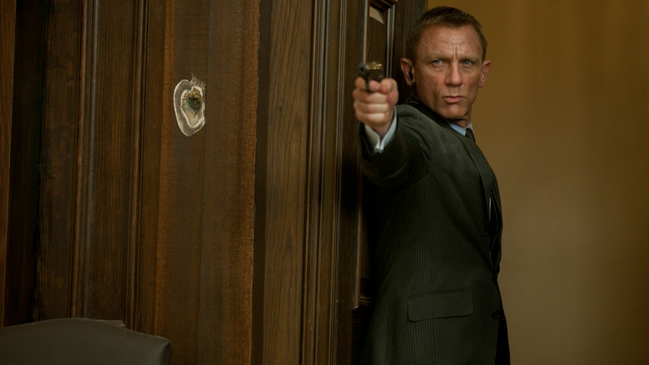 Daniel Craig as James Bond in Skyfall