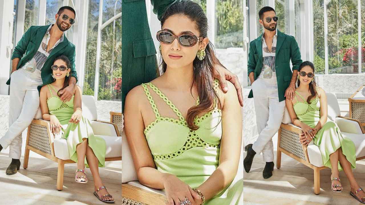 Mira Rajput's fits at Anant Ambani-Radhika Merchant's pre-wedding was all things glam (PC: Mira Rajput Instagram, Shahid Kapoor Instagram)