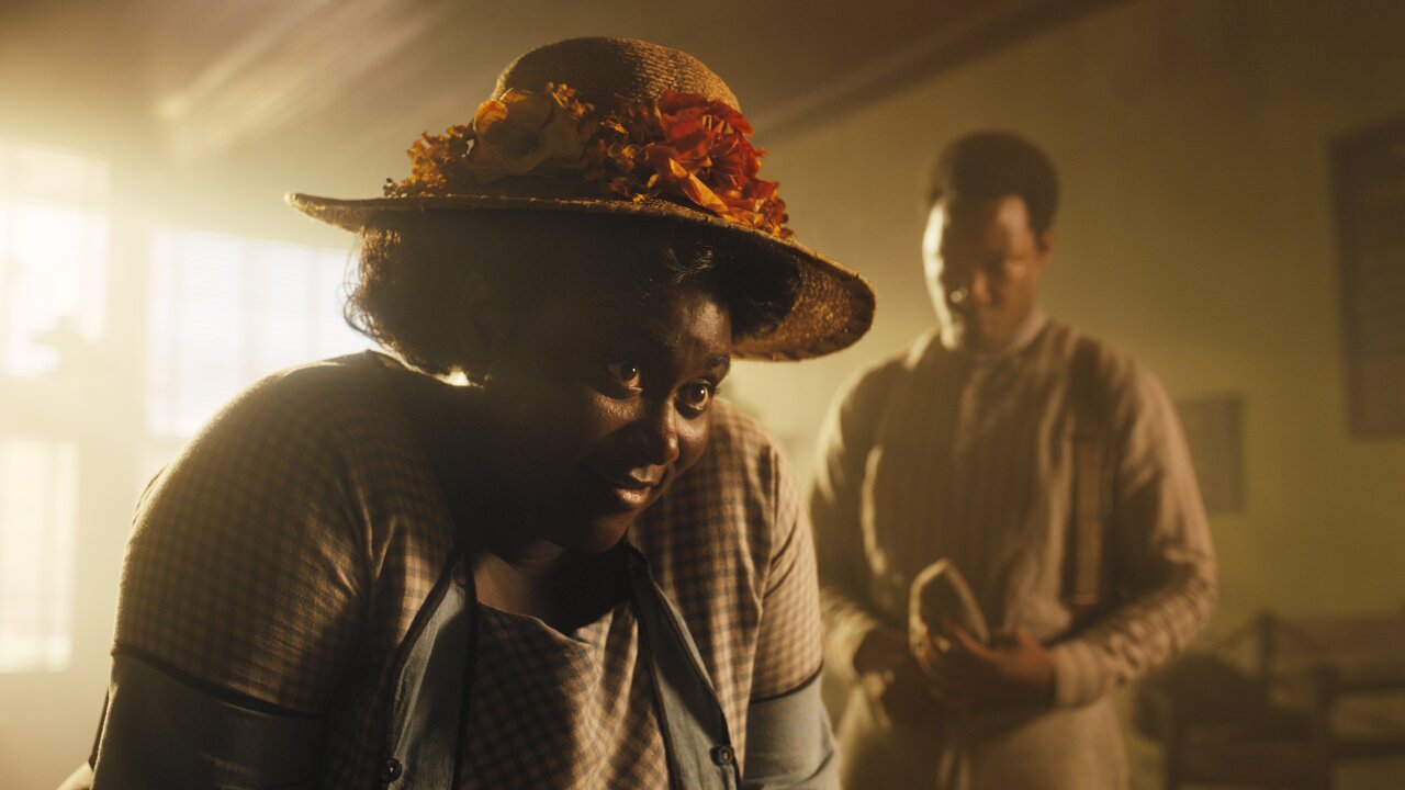 Danielle Brooks as Sophia in The Color Purple