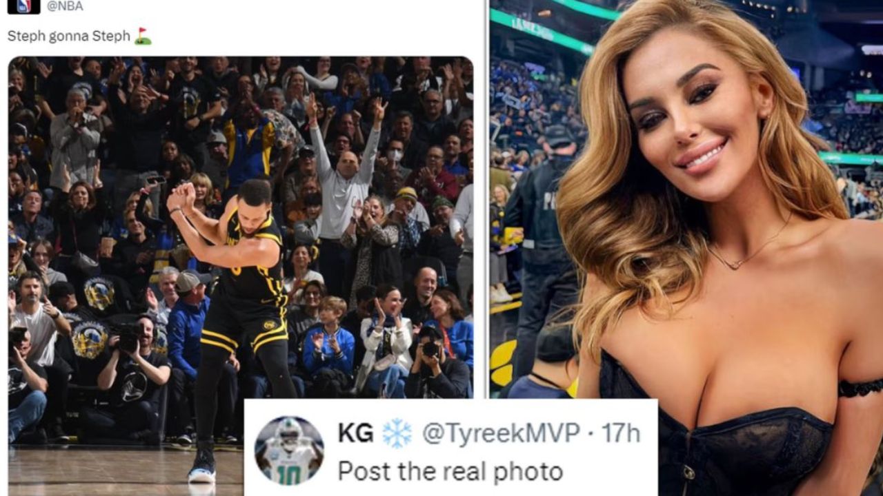 Fact Check: Did NBA Remove Katherine Taylor From the Viral Steph Curry Golf  Celebration Photo? Find Out | PINKVILLA