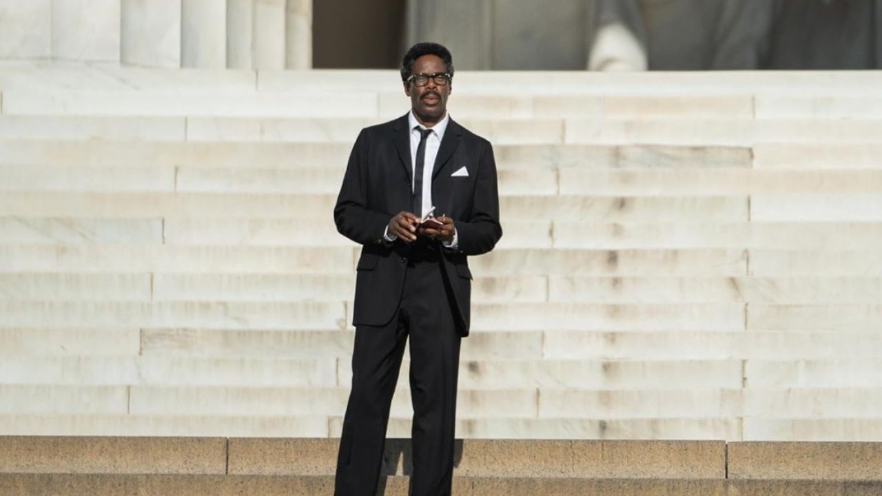 Colman Domingo as Bayard Rustin in Rustin (IMDb)