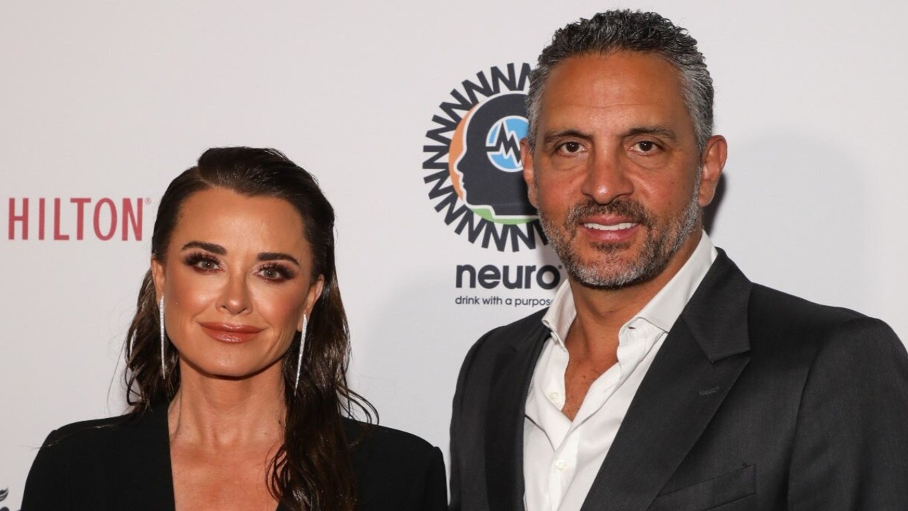 Kyle Richards with husband Mauricio Umansky (Getty Images)