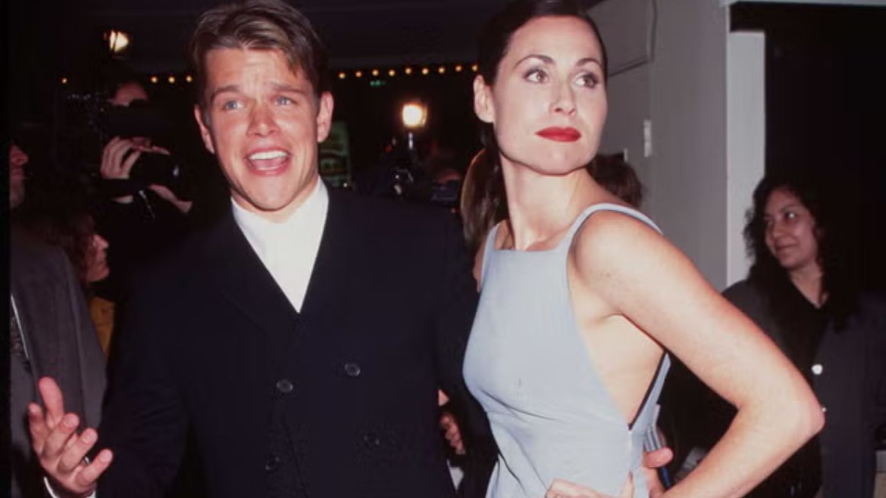 Matt Damon and Minnie Driver