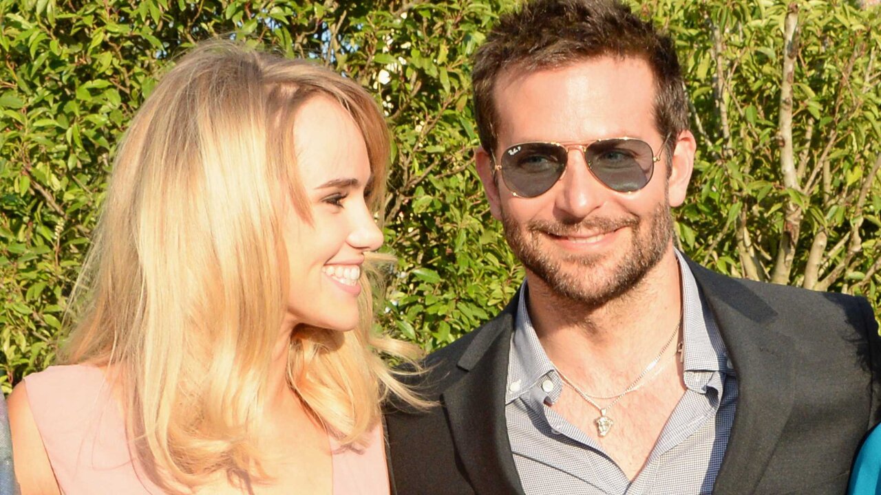 Suki Waterhouse and Bradley Cooper