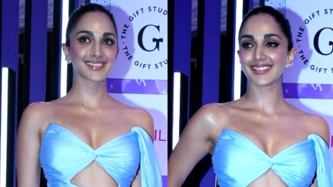 Pinkvilla Screen and Style Icons Awards 2024: Kiara Advani looks as hot as ice in Sadek Majed cut-out gown (PC: Viral Bhayani)