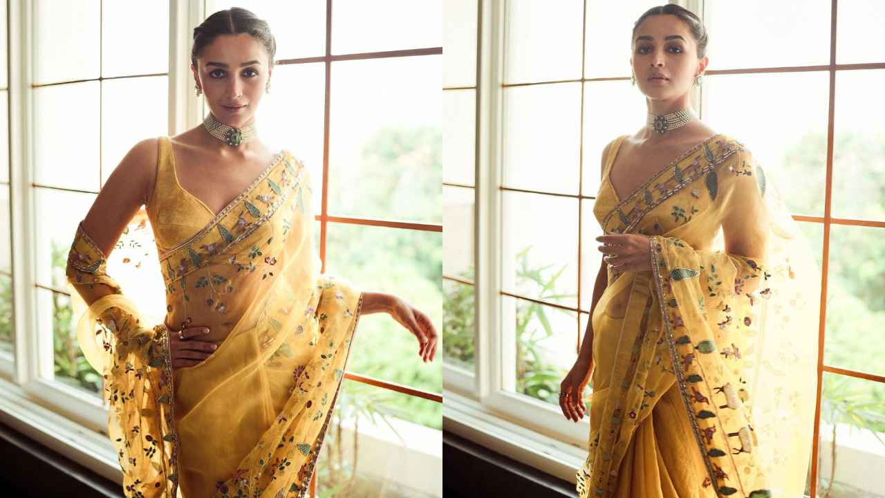 Top 9 Alia Bhatt saree looks to help you get your ethnic wardrobe ...