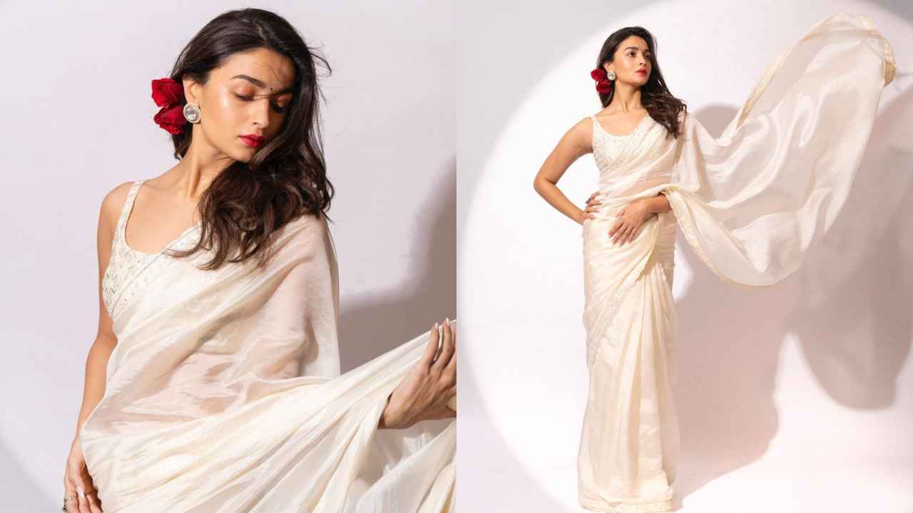 Top 9 Alia Bhatt saree looks to help you get your ethnic wardrobe sorted (PC: Alia Bhatt Instagram)