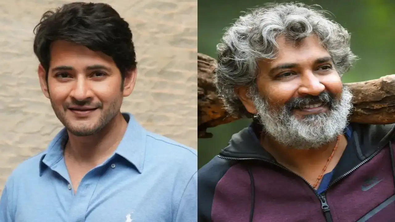 Rajamouli with Mahesh Babu