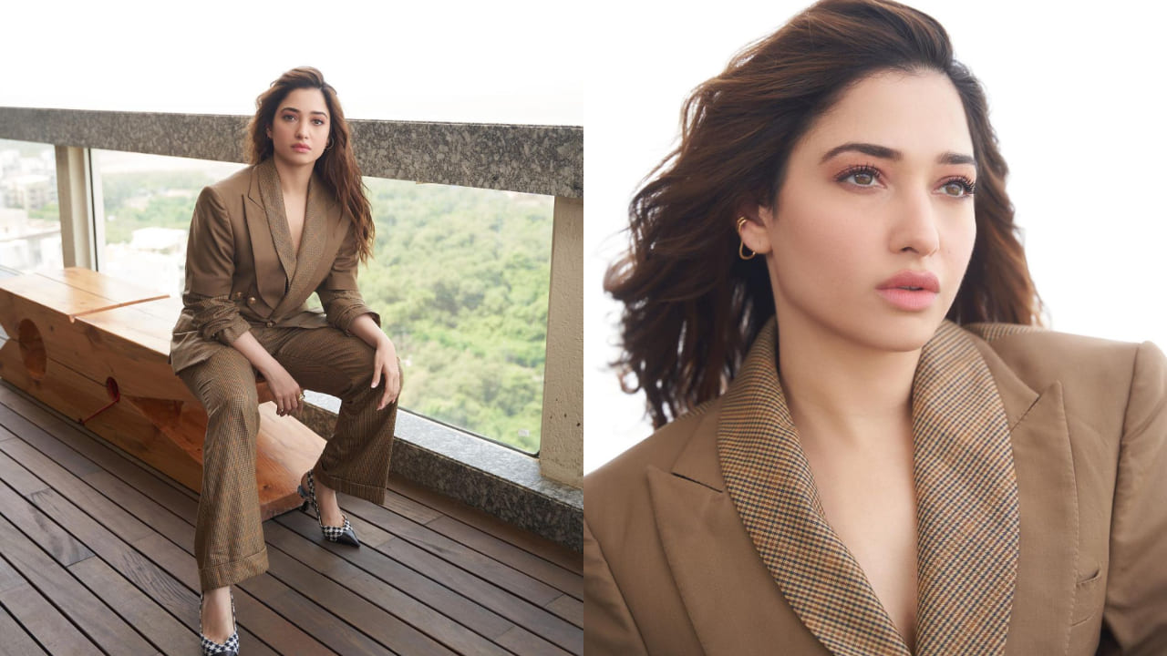 Tamannaah Bhatia in monochrome look