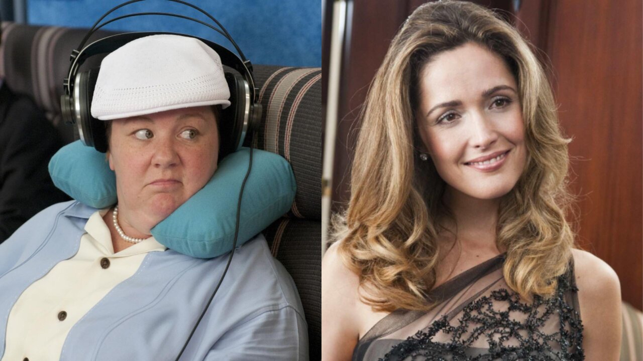 Melissa McCarthy and Rose Byrne in Bridesmaids (IMDb)