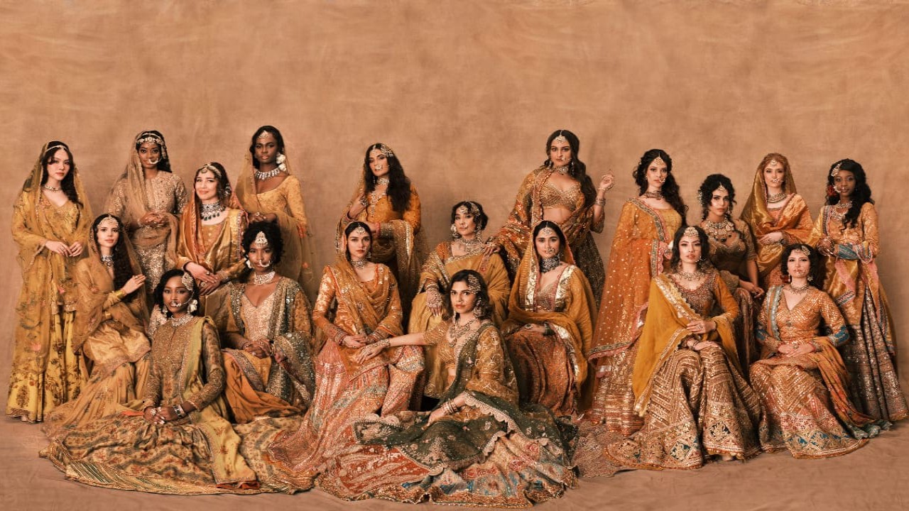 EXCLUSIVE: Designers Rimple and Harpreet spill beans on blending Mughal textiles and Sanjay Leela Bhansali's Heeramandi grace at Miss World 2024