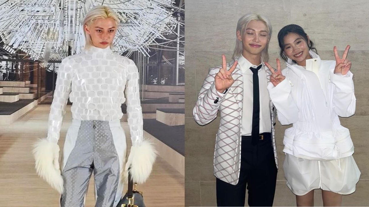 K-Pop Star Felix Stuns in Louis Vuitton Show