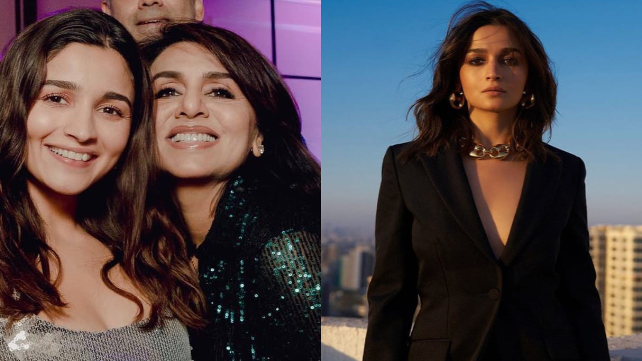 Alia Bhatt Is Giving Boss Lady In Black Pantsuit. Don't Miss Her