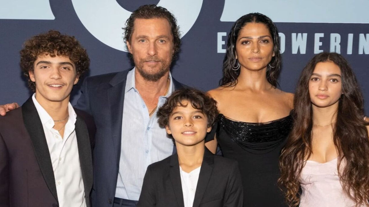 Matthew McConaughey and Wife Camila Alves Seen Making a Rare Red Carpet  Appearance With Their 3 Children; See Here | PINKVILLA