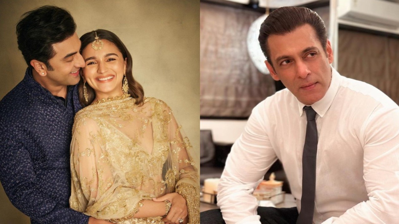 PIC: Ranbir Kapoor and Alia Bhatt join Salman Khan for Eid celebrations ...