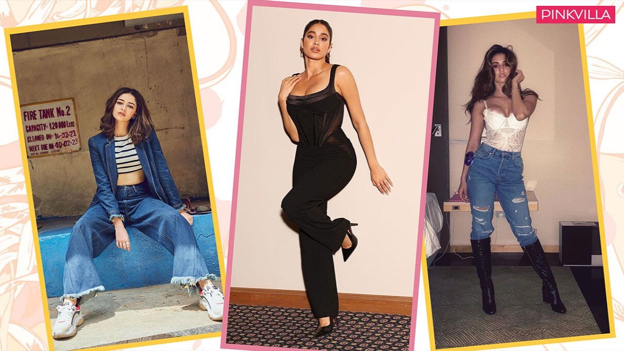 ananya panday, alia bhatt, janhvi kapoor, disha patani, kareena kapoor khan, karisma kapoor, shoes with jeans, shoes, style, fashion