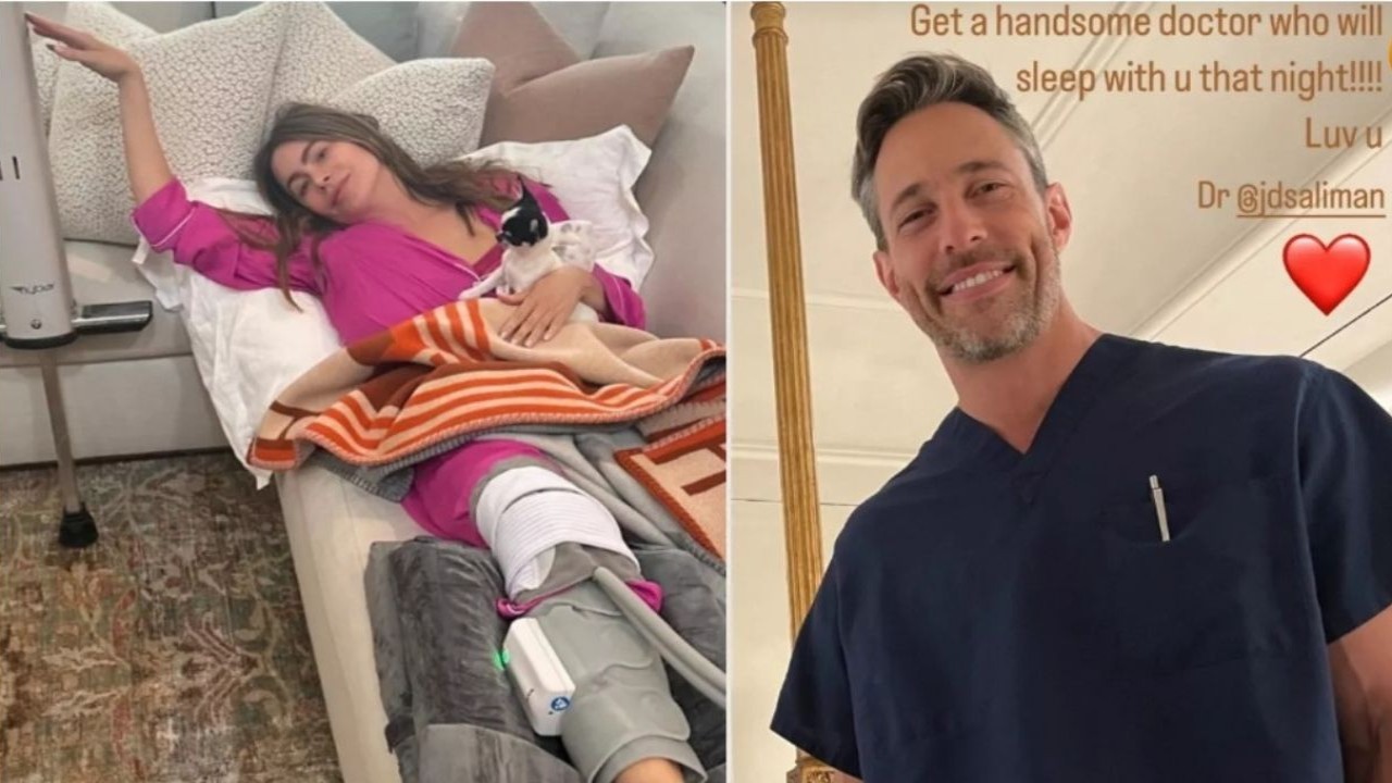 'Handsome Doctor': Sofia Vergara Lauds Boyfriend Justin Saliman For Taking Care Of Her As She Reveals Undergoing Major Knee Surgery