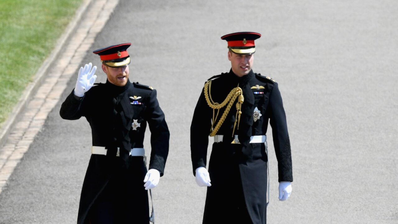 Prince Harry and Prince William via IMDB