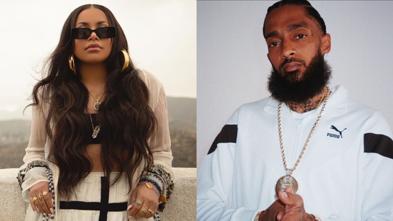 Lauren London and Nipsey Hussle (PC: Instagram)