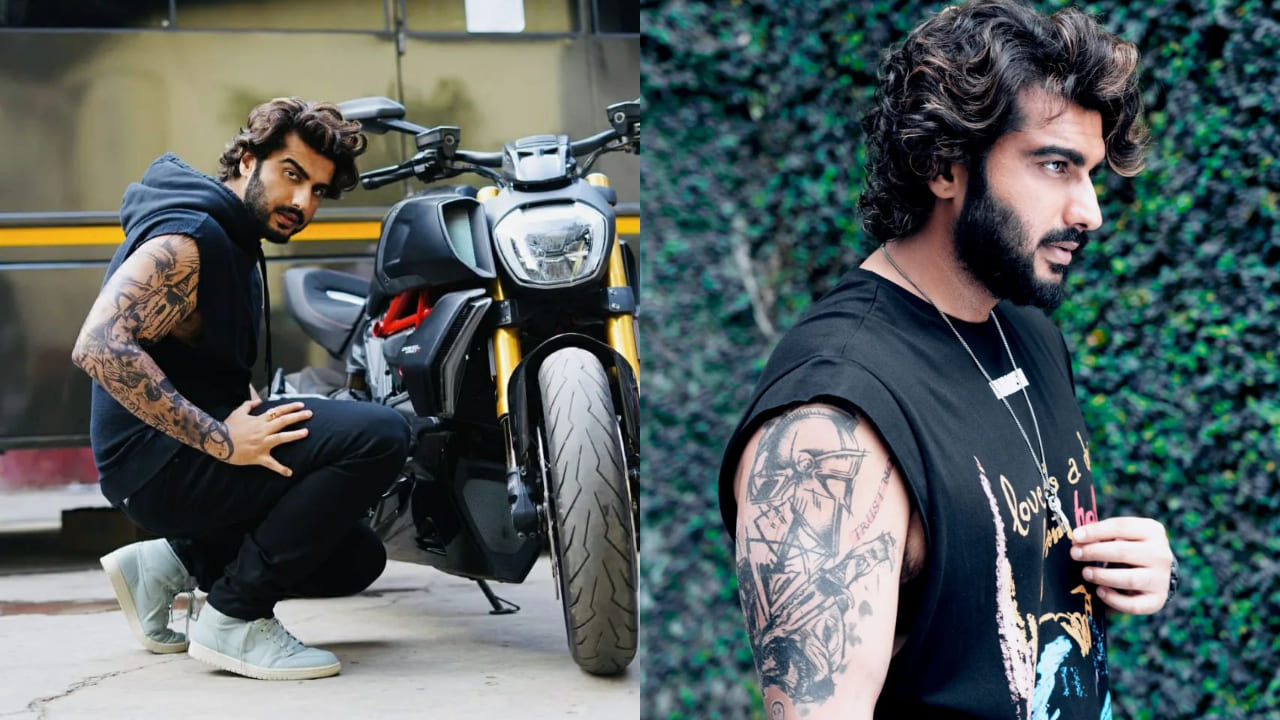 Arjun Kapoor in sleeveless hoodie