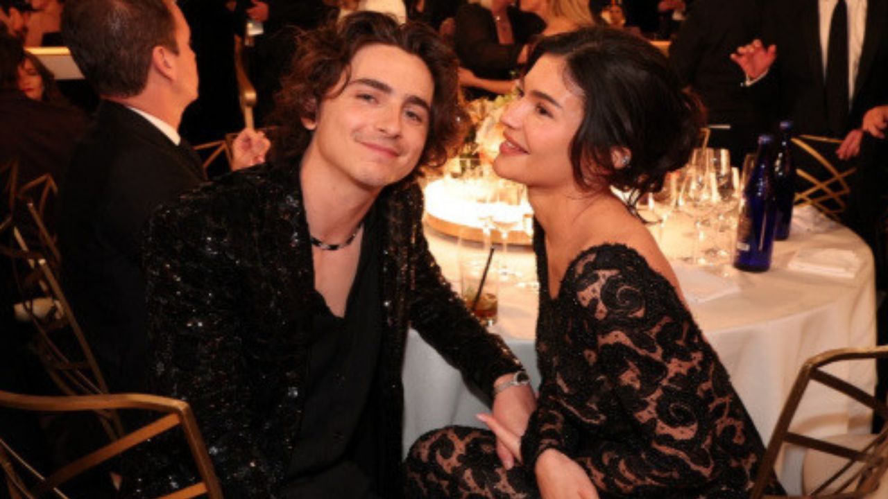 Kylie Jenner and Timothee Chalamet