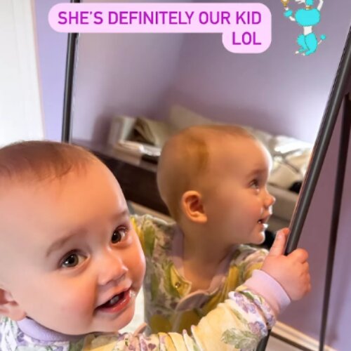 Kaley Cuoco's daughter Matilda (via Instagram)