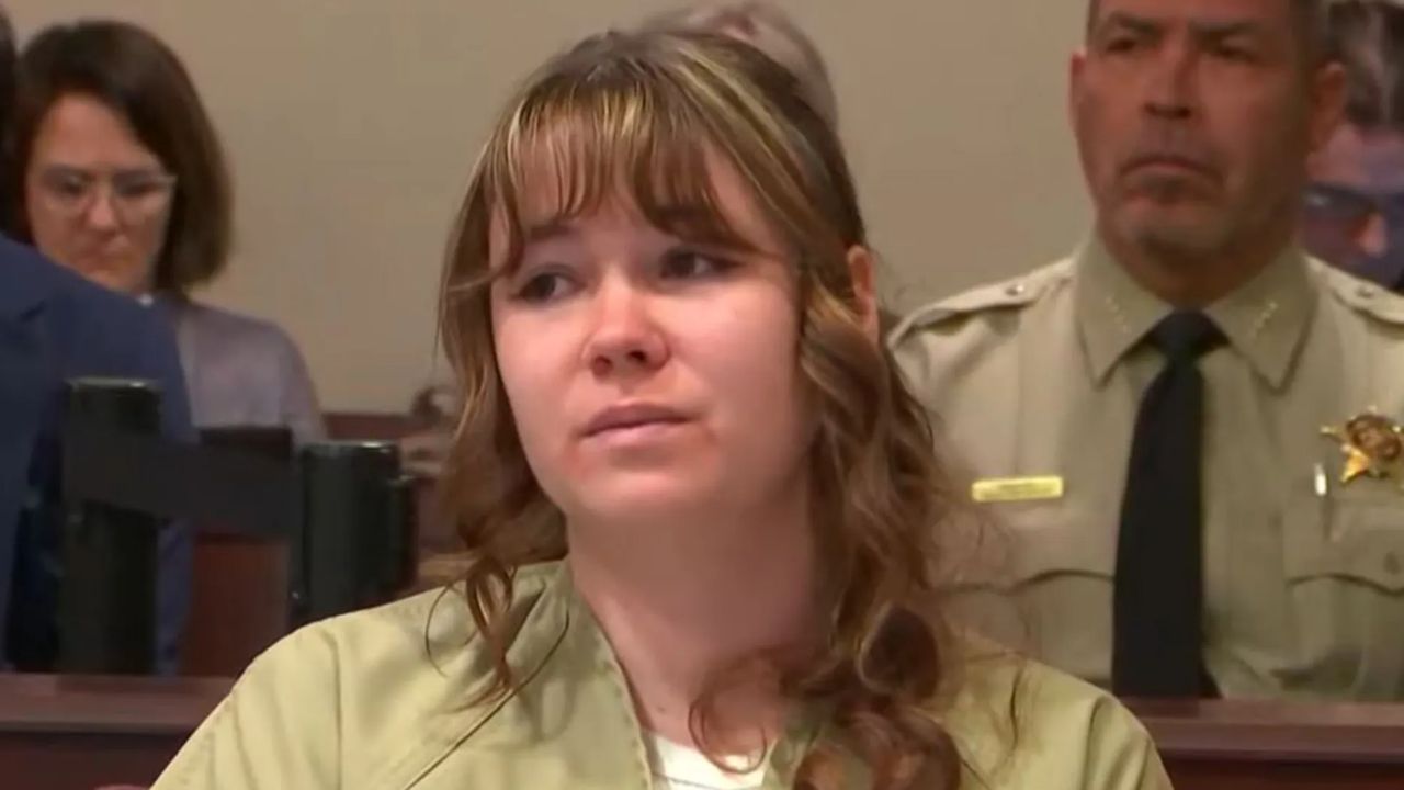 Hannah Gutierrez-Reed during her sentencing hearing on Monday, April 15 (Getty Images)